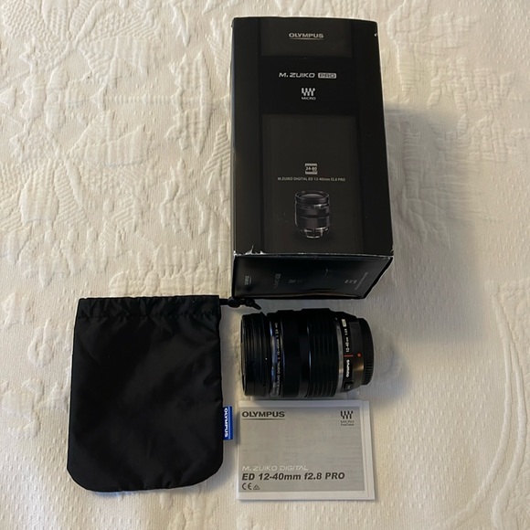 Olympus Other - OLYMPUS M.Zuiko Digital ED 12-40mm F2.8 PRO Lens, Like New, OM SYSTEM